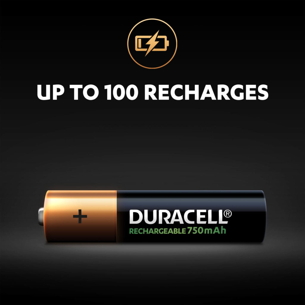 DC2400 Phone,1.2V HR03 4 x Duracell AAA 750 mAh Rechargeable Batteries NiMH 
