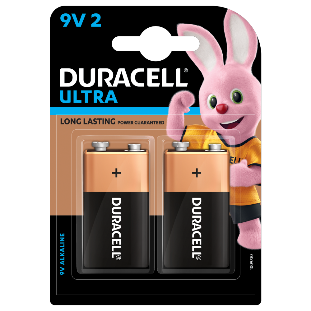Duracell Pile Rechargeable 9 V x 5 