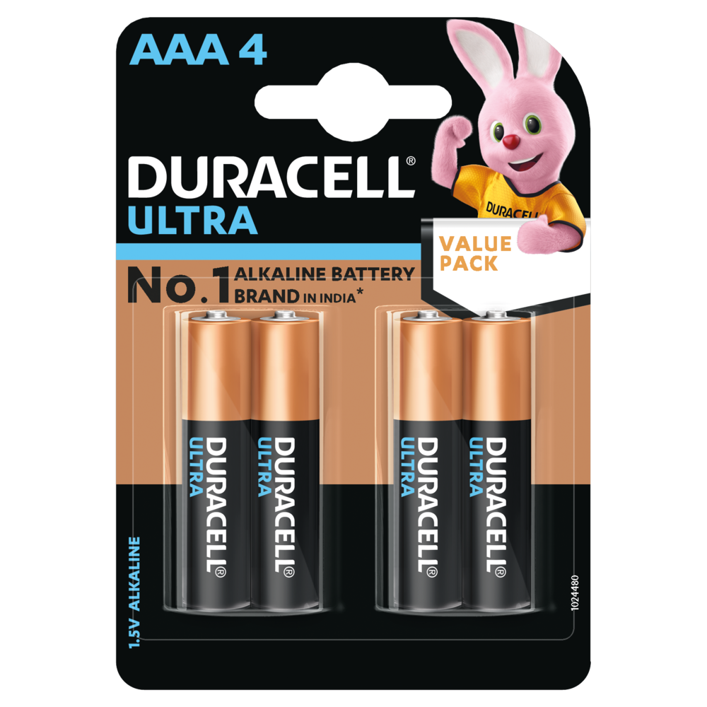 gør ikke løber tør score Duracell Ultra Alkaline AAA Batteries