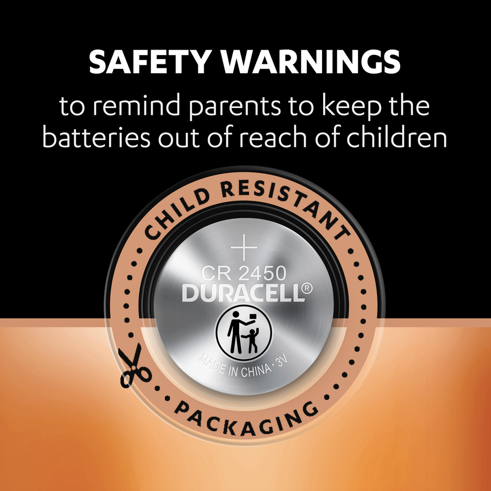 Duracell Specialty 2450 Lithium Coin Battery 3V - Duracell IN